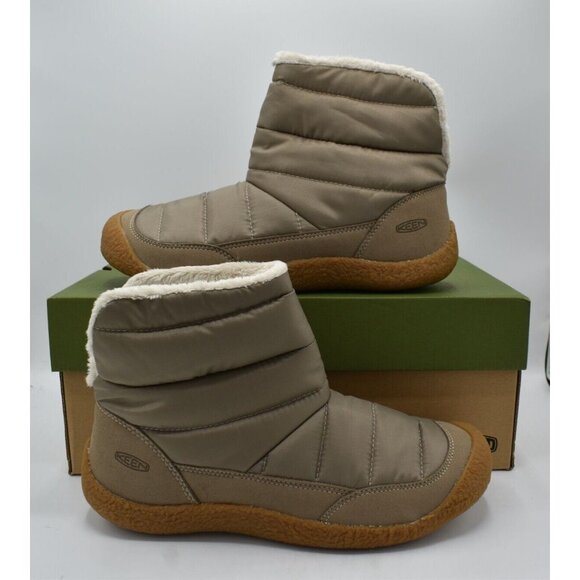 Keen Womens Size 10 Howser Fold Down Timberwolf Taupe Pull On Shoes - Picture 9 of 12